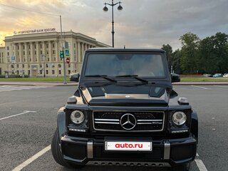 2015 Mercedes-Benz G-Класс AMG 63 AMG I (W463) Рестайлинг 3, чёрный, 5500000 рублей, вид 1