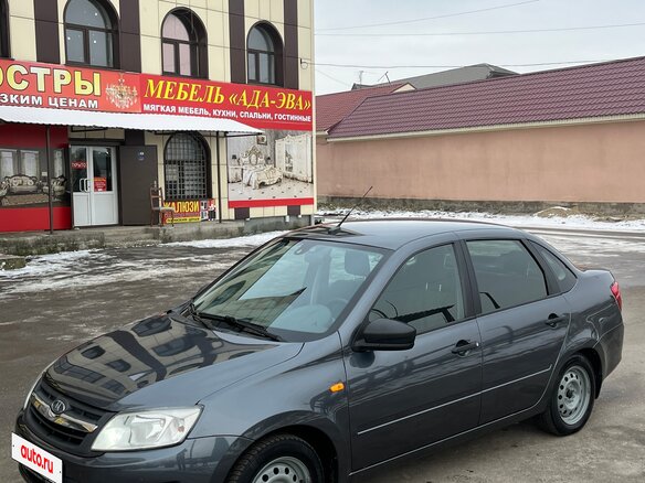 2017 Lada (ВАЗ) Granta I, серый, 620000 рублей