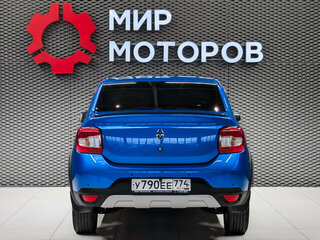 2020 Renault Logan Stepway II Рестайлинг, синий, 885000 рублей, вид 5