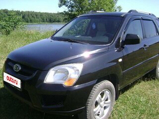 2010 Kia Sportage II Рестайлинг, чёрный, 800000 рублей, вид 1