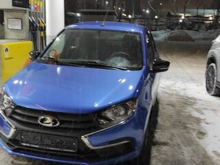 2022 Lada (ВАЗ) Granta I Рестайлинг, голубой, 1200000 рублей, вид 2