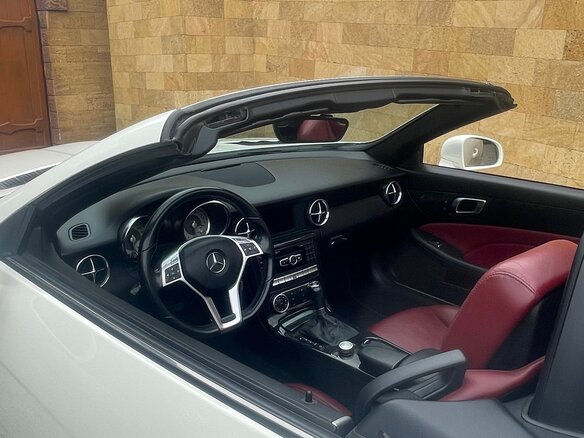 2012 Mercedes-Benz SLK-Класс 200 III (R172), белый, 2000000 рублей - вид 13