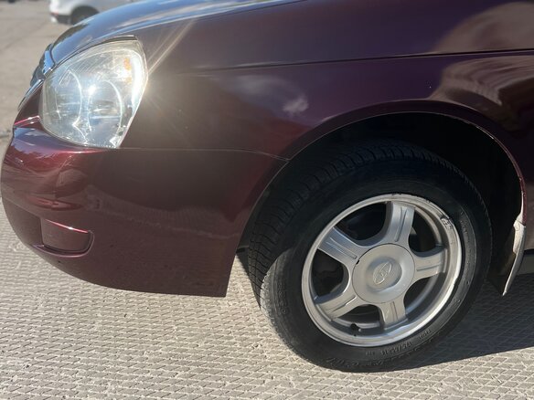 2008 Lada (ВАЗ) Priora I, красный, 310000 рублей - вид 12