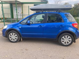 2012 Suzuki SX4 I (Classic) Рестайлинг, синий, 600000 рублей, вид 4