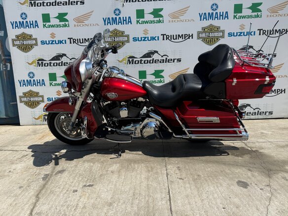 2008 Harley-Davidson Electra Glide, красный, 690000 рублей - вид 7