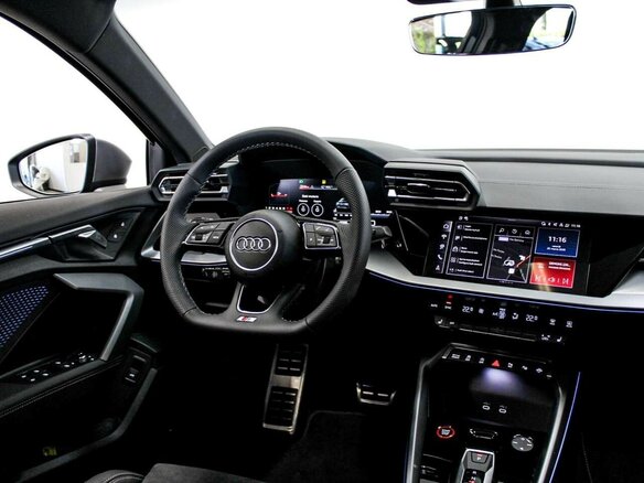 2026 Audi S3 IV (8Y) Рестайлинг, чёрный, 5410000 рублей - вид 12