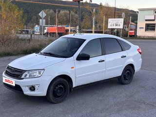 2016 Lada (ВАЗ) Granta I, белый, 360000 рублей, вид 3