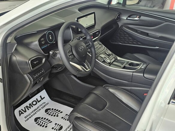 2021 Hyundai Santa Fe IV Рестайлинг, белый, 3699000 рублей - вид 12