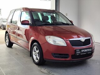2007 Skoda Roomster I, красный, 525000 рублей, вид 3