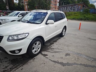 2011 Hyundai Santa Fe II Рестайлинг, белый, 1200000 рублей, вид 1