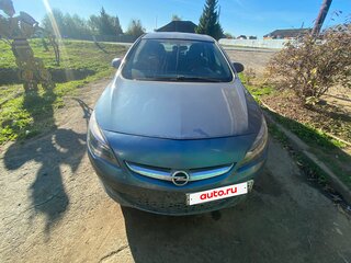 2012 Opel Astra J Рестайлинг, синий, 415000 рублей, вид 3