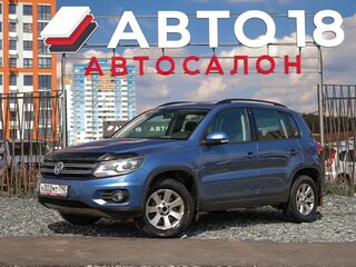 2013 Volkswagen Tiguan I Рестайлинг, синий, 1399000 рублей, вид 1