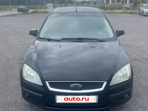 2007 Ford Focus II, чёрный, 340000 рублей