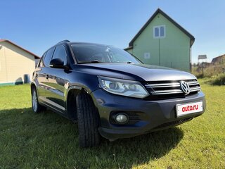 2011 Volkswagen Tiguan I Рестайлинг, синий, 815000 рублей, вид 2
