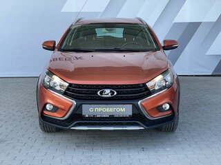 2019 Lada (ВАЗ) Vesta SW Cross I, оранжевый, 925000 рублей, вид 2