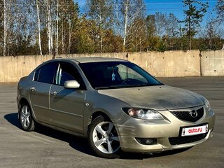 2004 Mazda 3 I (BK), золотистый, 350000 рублей, вид 1