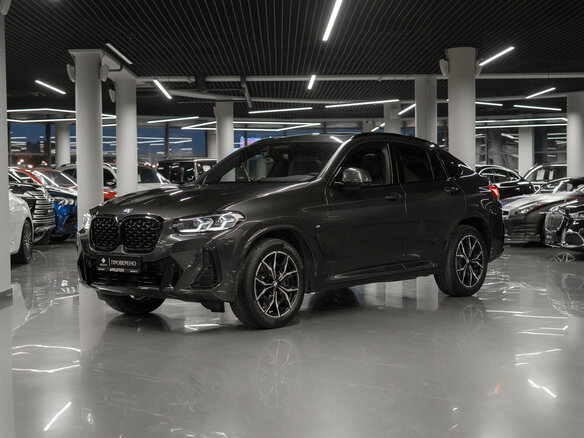2023 BMW X4 20i II (G02) Рестайлинг, серый