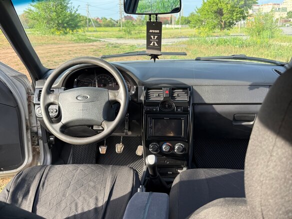2008 Lada (ВАЗ) Priora I, серебристый, 350000 рублей - вид 12