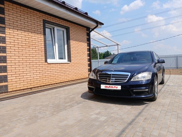 2008 Mercedes-Benz S-Класс 350 Long V (W221), синий, 1550000 рублей - вид 5