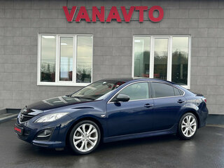 2012 Mazda 6 II (GH) Рестайлинг, синий, 925000 рублей, вид 1