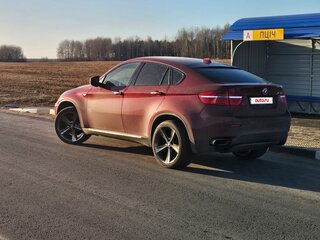 2009 BMW X6 50i 6-speed I (E71), красный, 1600000 рублей, вид 4
