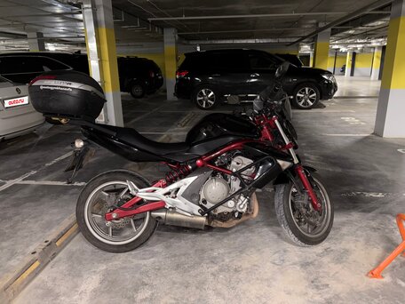 2007 Kawasaki ER-6N, чёрный, 440000 рублей, вид 2