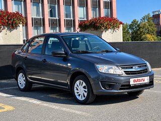 2017 Lada (ВАЗ) Granta I, серебристый, 499999 рублей, вид 3