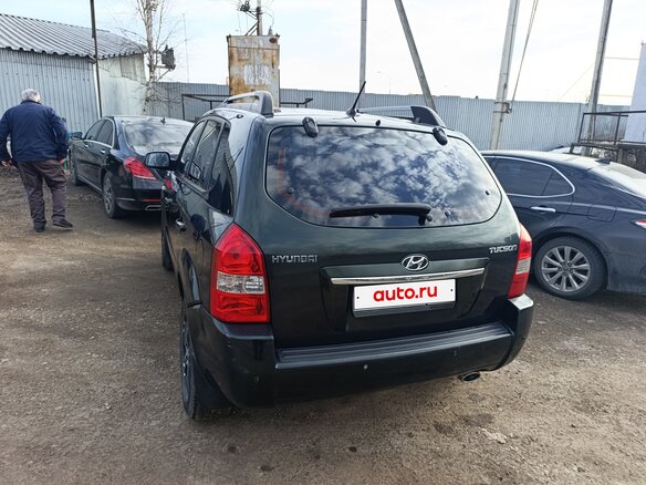 2008 Hyundai Tucson I, зелёный, 900000 рублей - вид 2