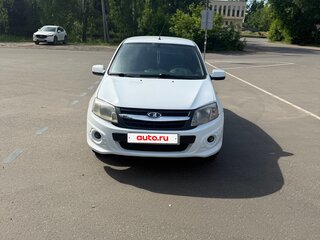 2014 Lada (ВАЗ) Granta I, белый, 520000 рублей, вид 2