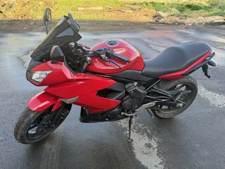 2011 Kawasaki ER-4F (Ninja 400R), красный, 350000 рублей, вид 3
