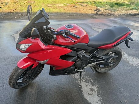 2011 Kawasaki ER-4F (Ninja 400R), красный, 350000 рублей, вид 3