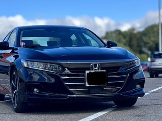 2020 Honda Accord X Рестайлинг, чёрный, 1785000 рублей, вид 2