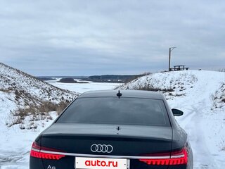 2021 Audi A6 45 TFSI V (C8), чёрный, 3800000 рублей, вид 3