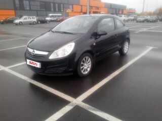 2007 Opel Corsa D, чёрный, 399000 рублей, вид 1