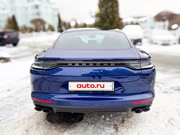2022 Porsche Panamera 4 II Рестайлинг, синий, 12900000 рублей - вид 8