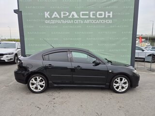 2008 Mazda 3 5-speed I (BK) Рестайлинг, чёрный, 730000 рублей, вид 4