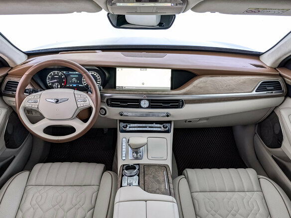 2022 Genesis G90 Limousine I Рестайлинг, чёрный, 5120000 рублей - вид 13