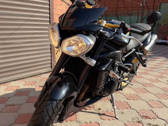 2012 Triumph Street Triple, чёрный, 499900 рублей - вид 11