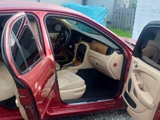 2005 Jaguar X-Type I, пурпурный, 390000 рублей, вид 4