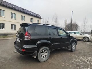 2008 Toyota Land Cruiser Prado 4-speed 120 Series Рестайлинг, чёрный, 2000000 рублей, вид 4