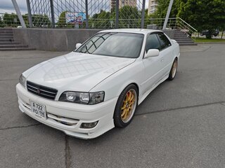 2001 Toyota Chaser VI (X100) Рестайлинг, белый, 1000001 рублей, вид 3