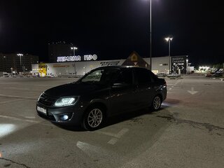 2017 Lada (ВАЗ) Granta I, серебристый, 600000 рублей, вид 2