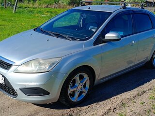 2008 Ford Focus II Рестайлинг, серебристый, 410000 рублей, вид 1