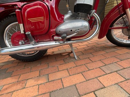 1964 Jawa 350/360, красный, 350000 рублей, вид 2