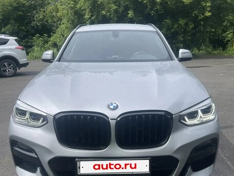 2020 BMW X3 20d xDrive III (G01), серебристый, 4200000 рублей, вид 2