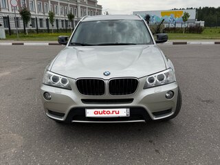 2013 BMW X3 20d xDrive II (F25), серебристый, 1700000 рублей, вид 2