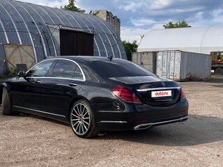 2019 Mercedes-Benz S-Класс 350 d Long VI (W222, C217) Рестайлинг, чёрный, 4999999 рублей, вид 4