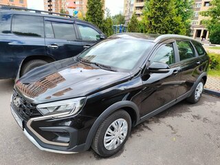 2024 Lada (ВАЗ) Vesta SW Cross I Рестайлинг (NG), чёрный, 1250000 рублей, вид 4