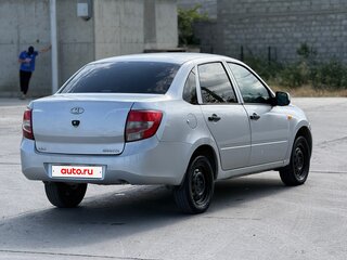 2013 Lada (ВАЗ) Granta I, серебристый, 430000 рублей, вид 5