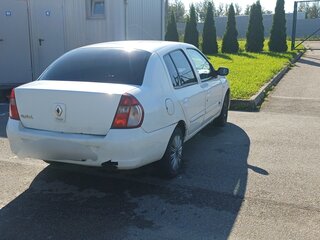 2007 Renault Symbol I Рестайлинг 2, белый, 150000 рублей, вид 4